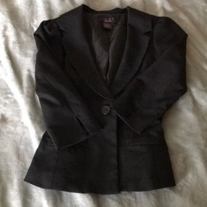Black blazer